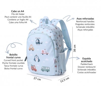 Medium Sized Backpack City Cars