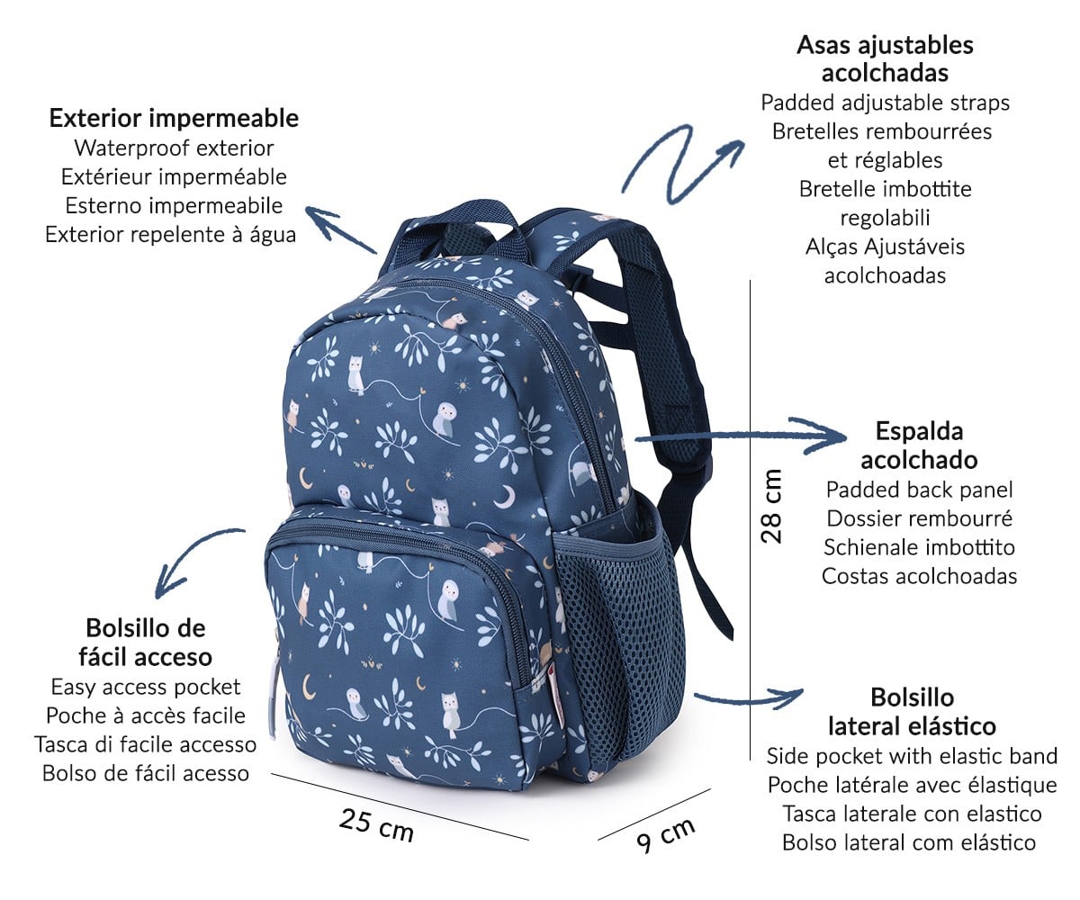 Mochila Infantil Magical Forest Personalizada