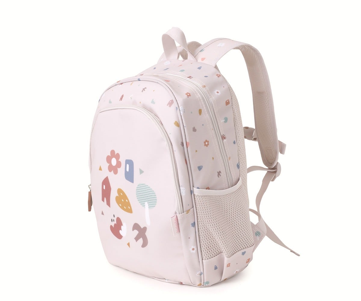 Medium Sized Backpack Geometric Nature