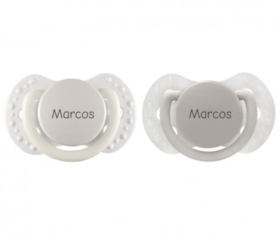 Chupetes Personalizados Lovi Mini Crema