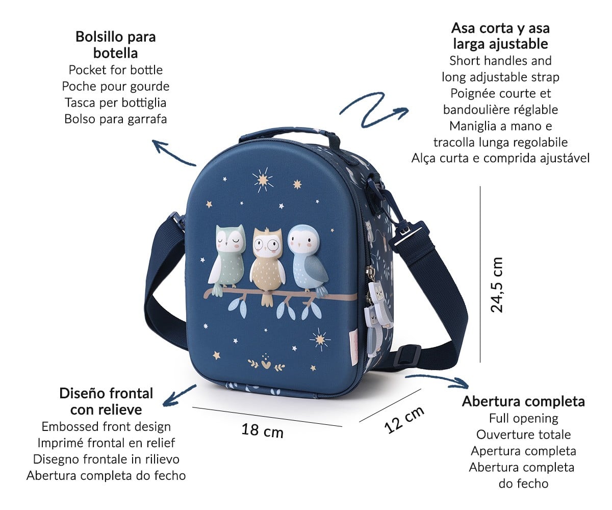 3D Insulated Snack Bag Magical Forest