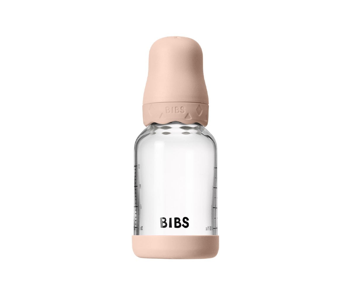 Biberón Cristal BIBS Boheme Blush 120ml