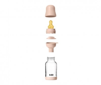 Biberón Cristal BIBS Boheme Blush 120ml
