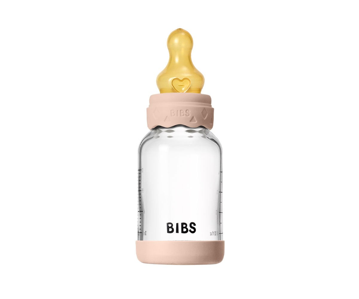 Biberón Cristal BIBS Boheme Blush 120ml