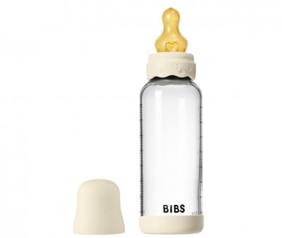 Biberon en Verre BIBS Boheme Ivory 240 ml