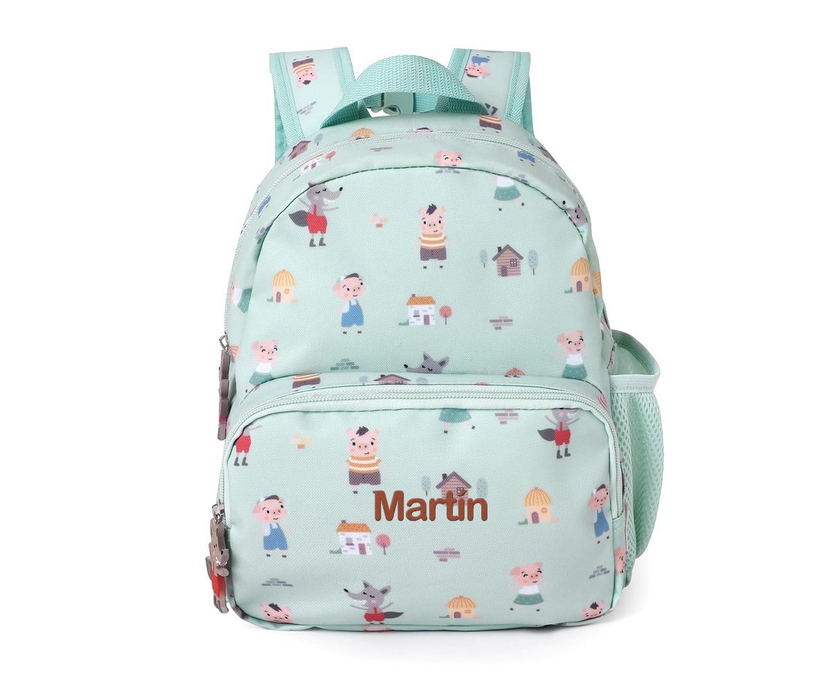 Mochila Infantil Personalizada The Three Little Pigs