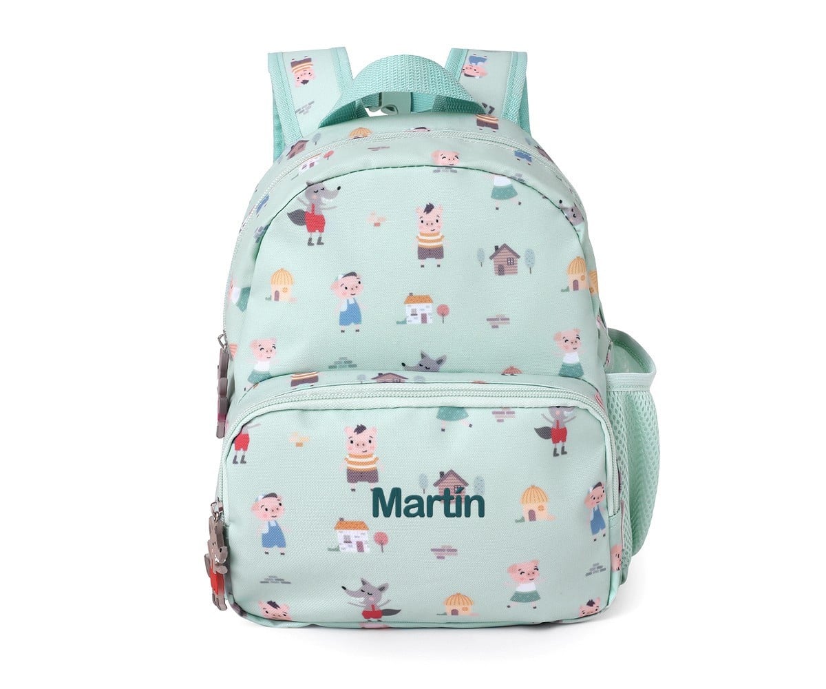 Mochila Infantil Personalizada The Three Little Pigs