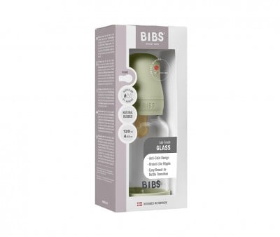 Biberón Cristal BIBS Sage 120ml