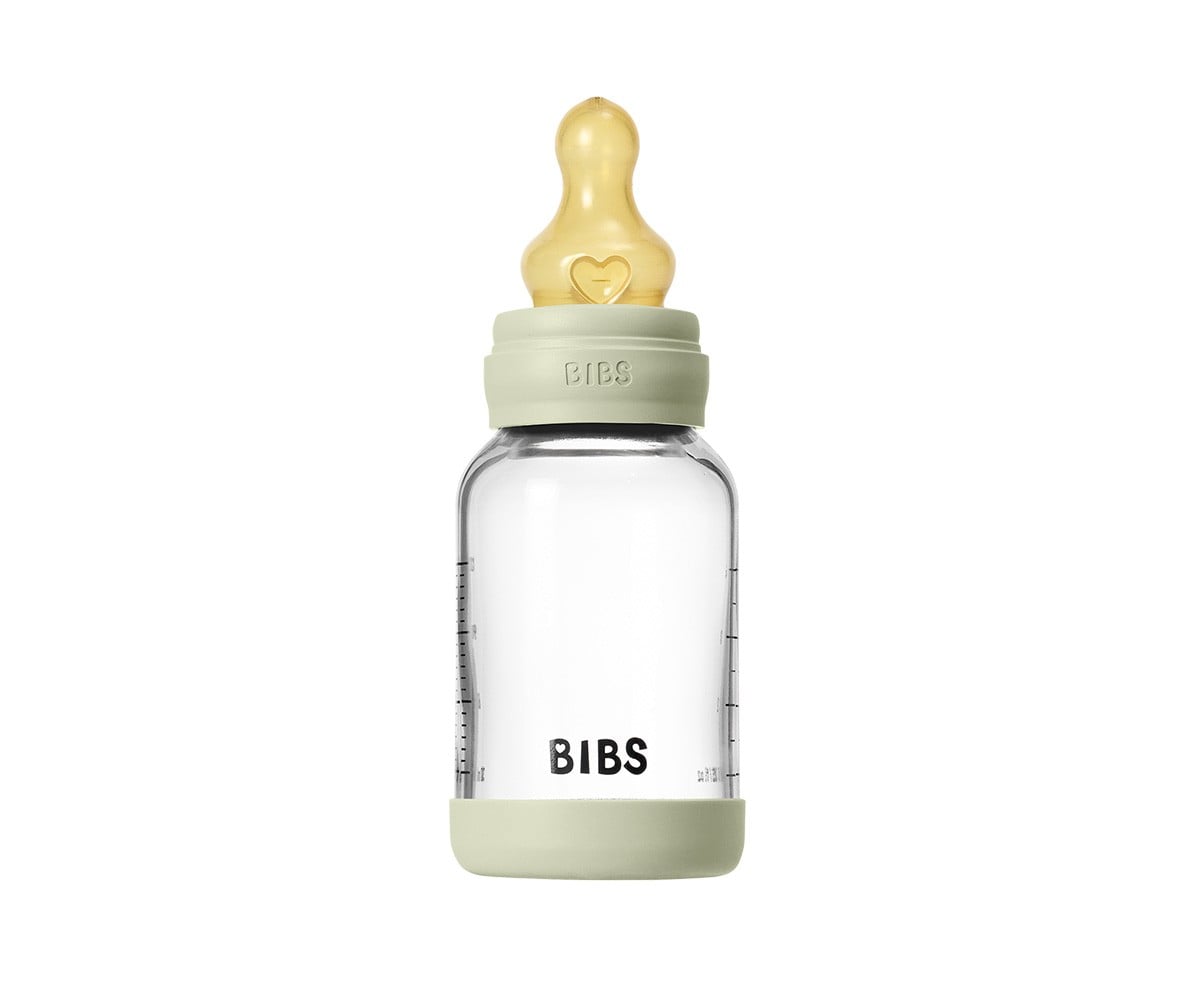 Biberón Cristal BIBS Sage 120ml