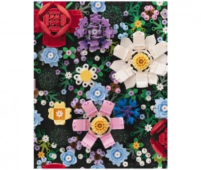 Estojo personalizável floral LEGO Settlement Little Herschel Garden