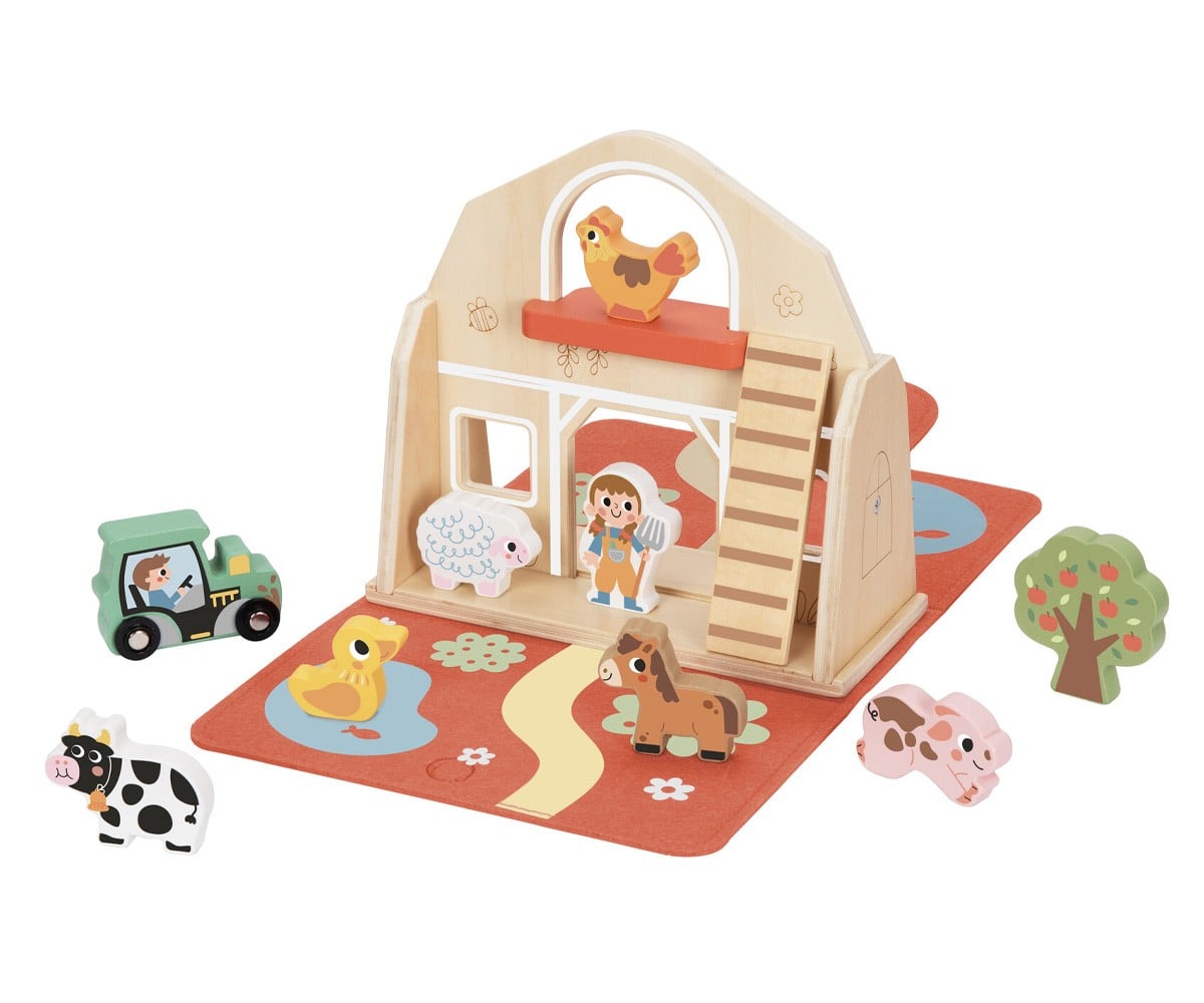 Mallette Ferme en Bois