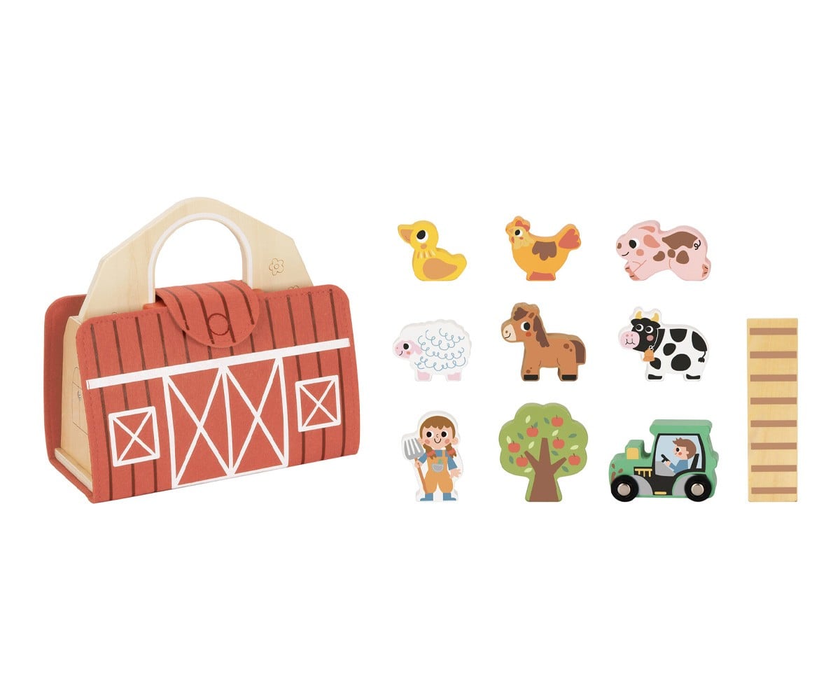 Mallette Ferme en Bois