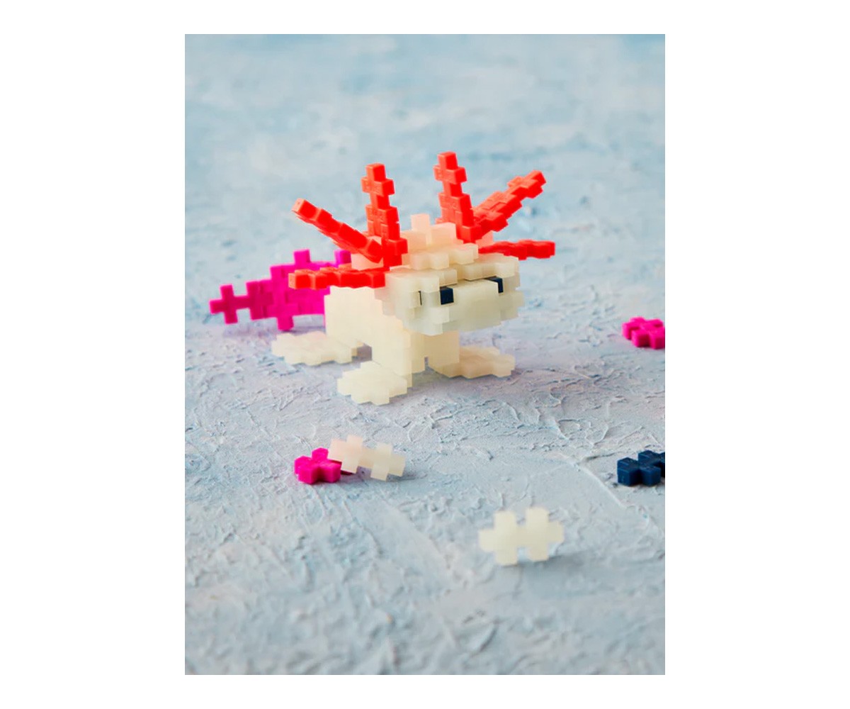 Tube Axolotl Brille dans le Noir 100 Pièces