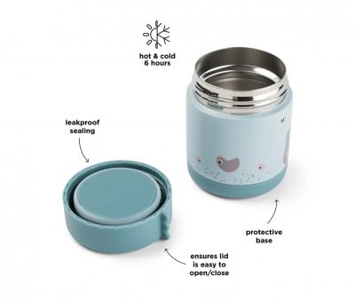 Pot Isotherme Solides Tiny Farm Blue 300 ml
