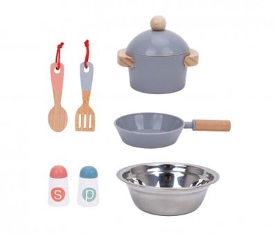 Cocina Verde con Accesorios