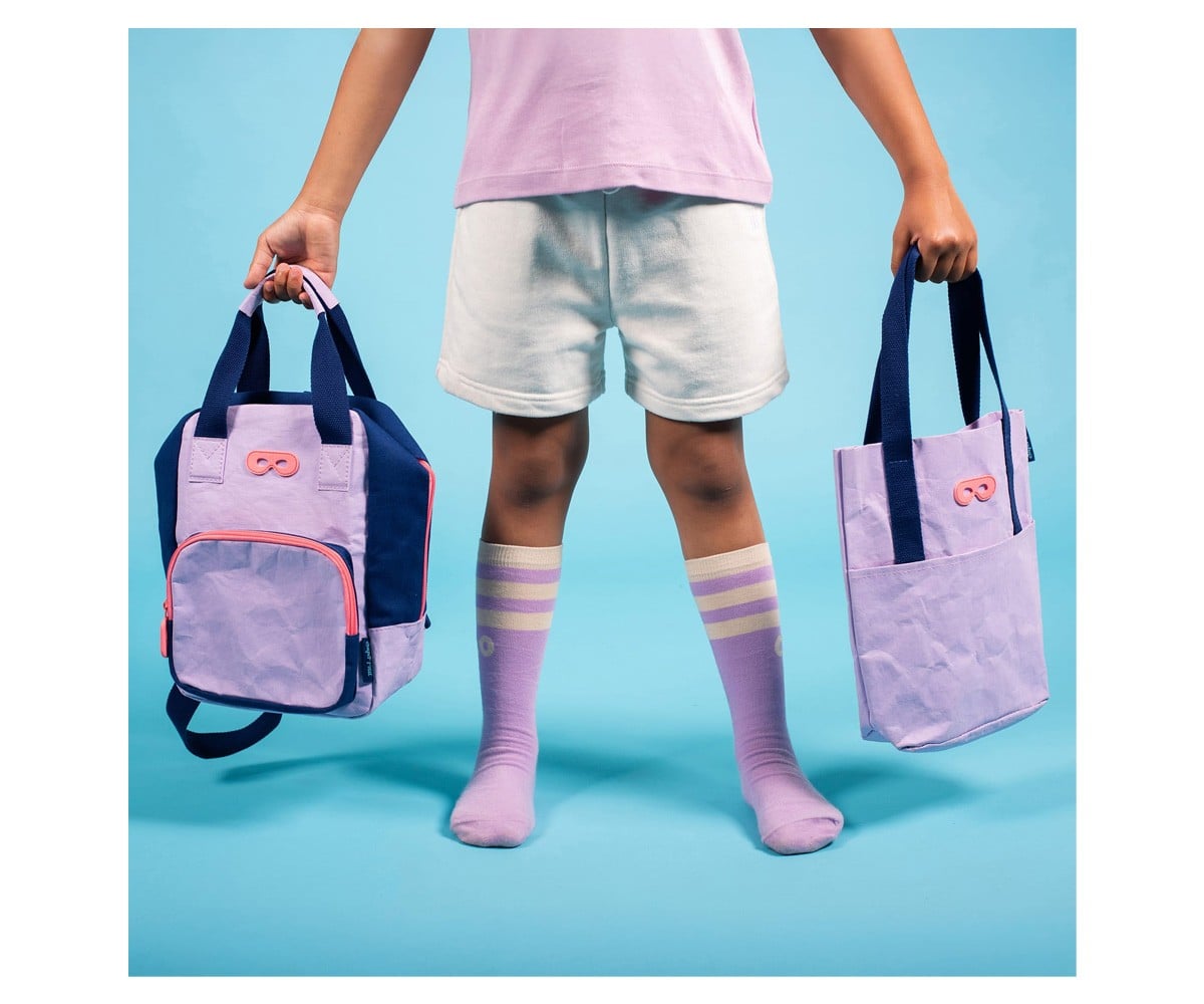 Mochila Infantil Ecofriendly Lilac Billy Personalizable