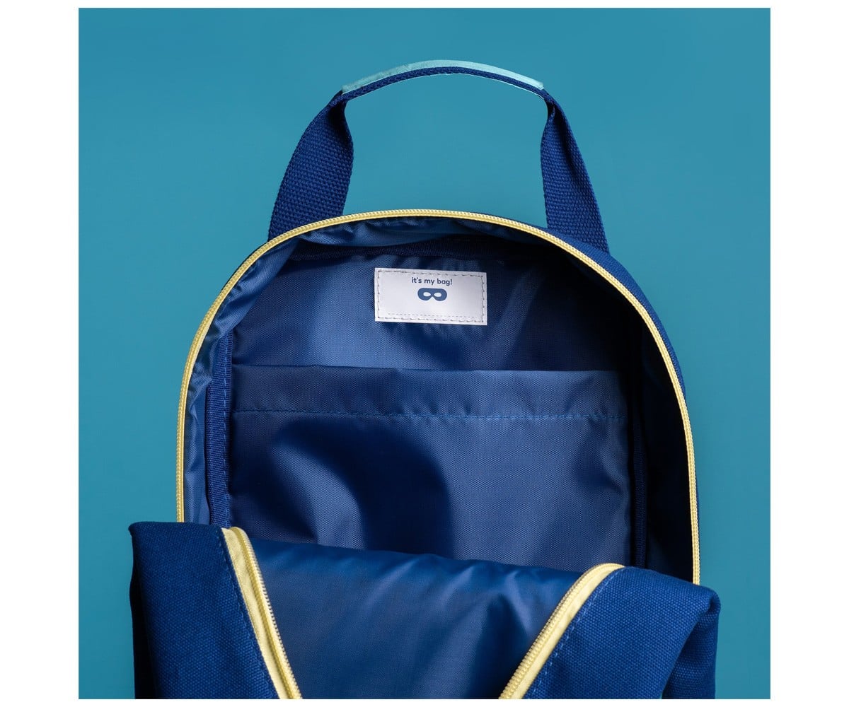 Mochila Infantil Ecofriendly Azure Billy Personalizable