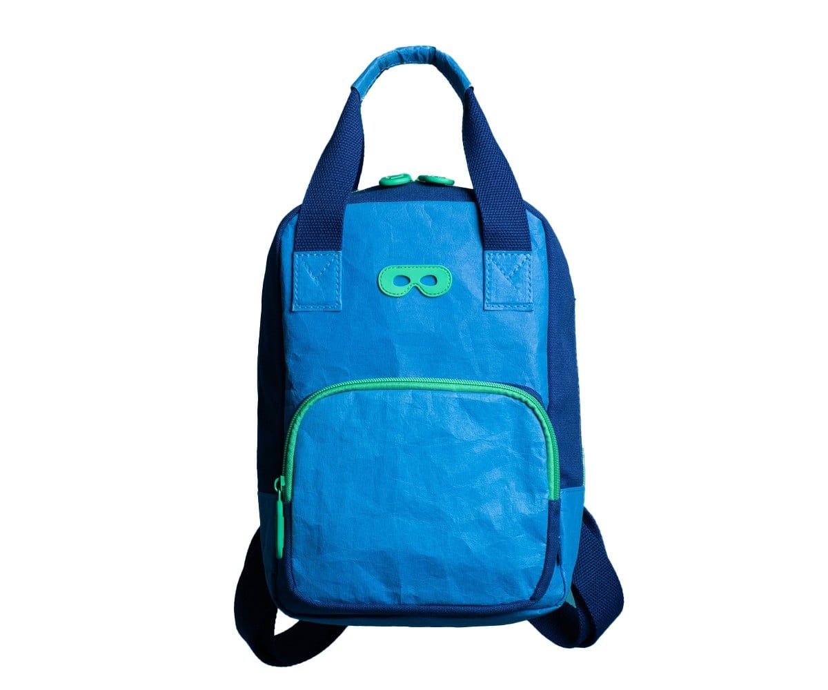 Sac à Dos Maternelle Écologique Billy Bleu Marine Personnalisable