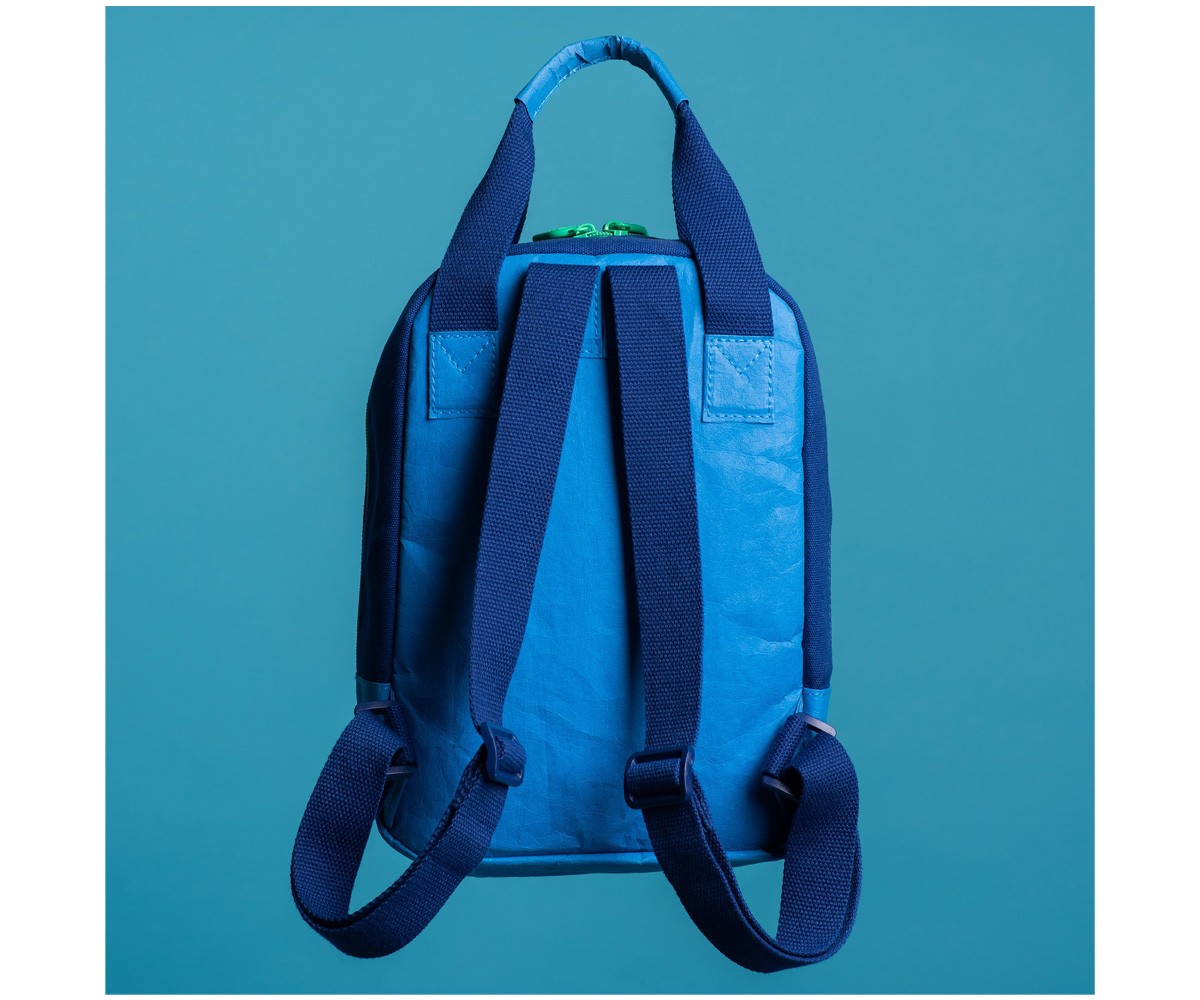 Sac à Dos Maternelle Écologique Billy Bleu Marine Personnalisable