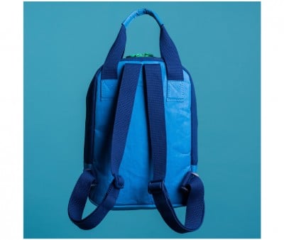 Sac à Dos Maternelle Écologique Billy Bleu Marine Personnalisable