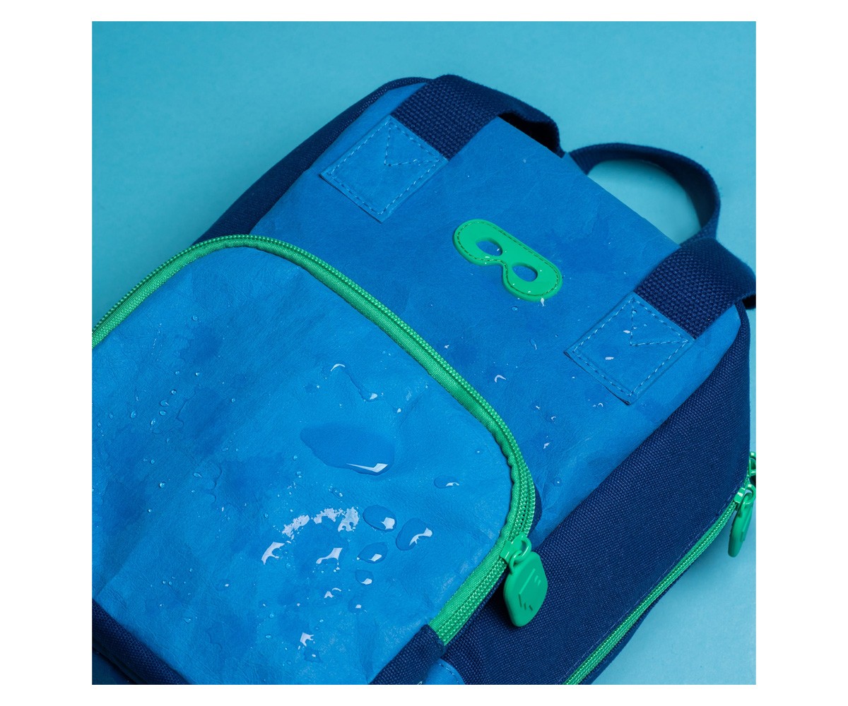 Sac à Dos Maternelle Écologique Billy Bleu Marine Personnalisable