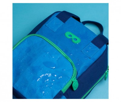 Sac à Dos Maternelle Écologique Billy Bleu Marine Personnalisable