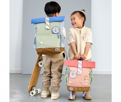 Sac à Dos Primaire Rolltop Sunny Explorer Rose/Pink