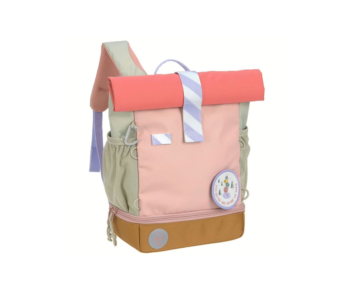 Sac à Dos Maternelle Mini Rolltop Sunny Explorer Rose/Pink