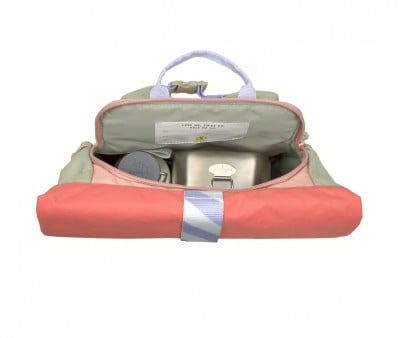 Sac à Dos Maternelle Mini Rolltop Sunny Explorer Rose/Pink