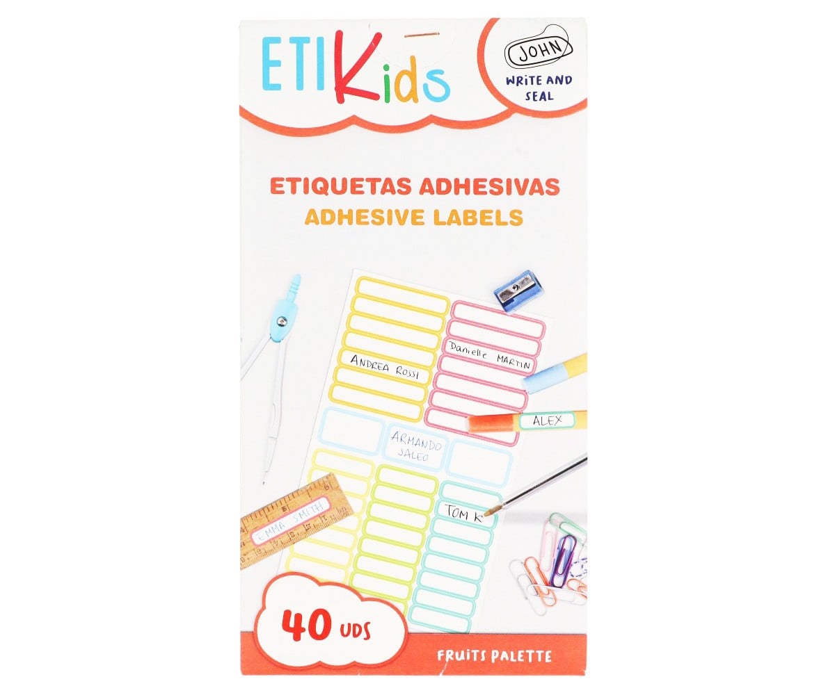 40  adesivos para objetos \
