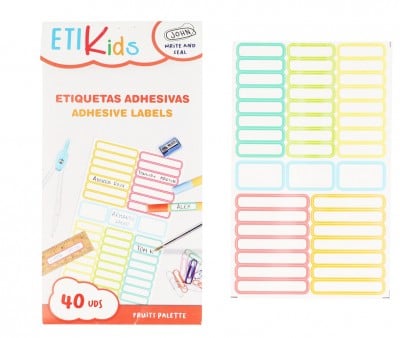 40  adesivos para objetos 