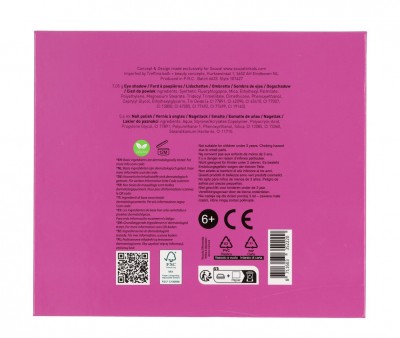 Kids Glitter Heart Cosmetics Box