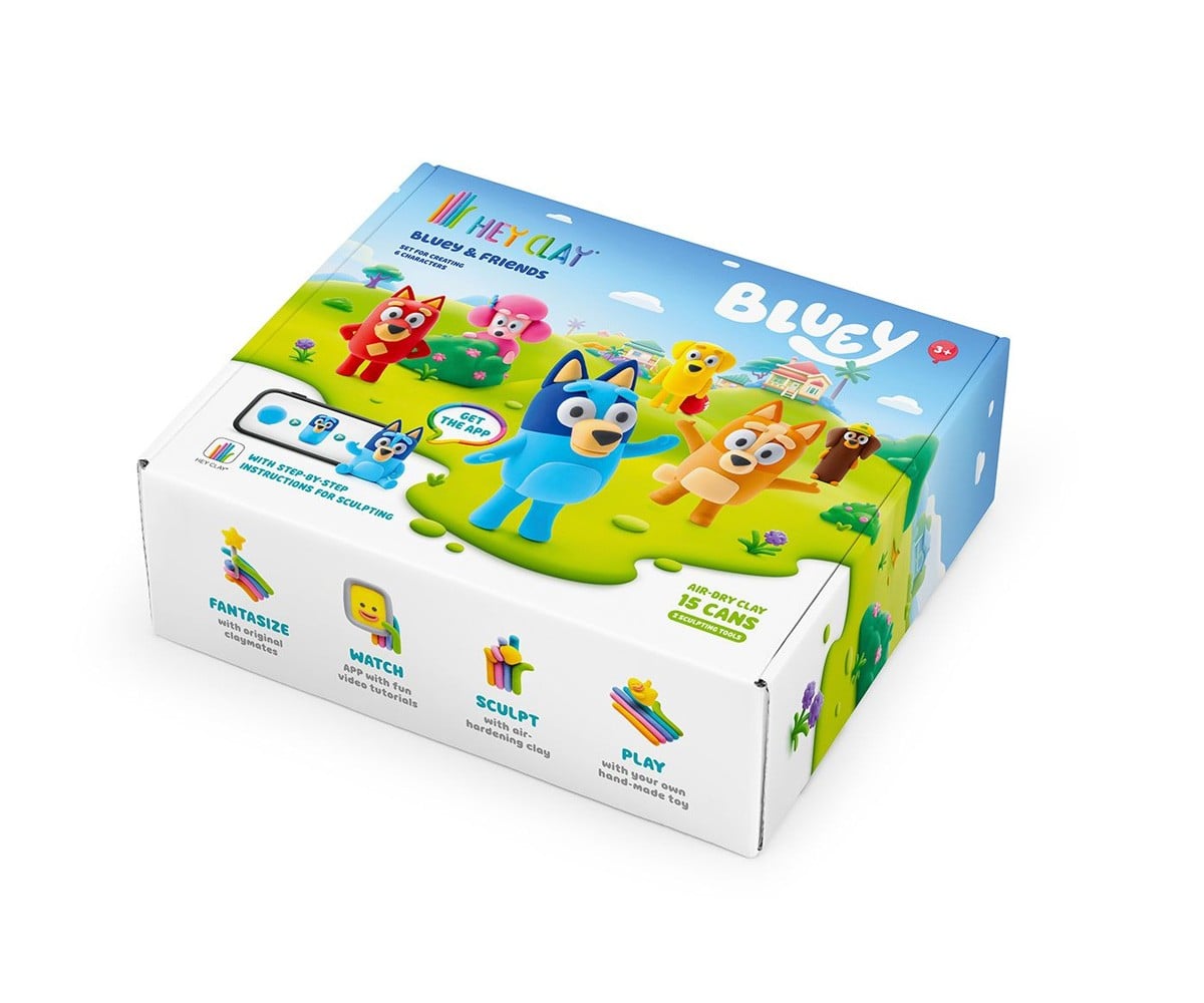 Bluey and Friends Interactive Playdough (15 potes)