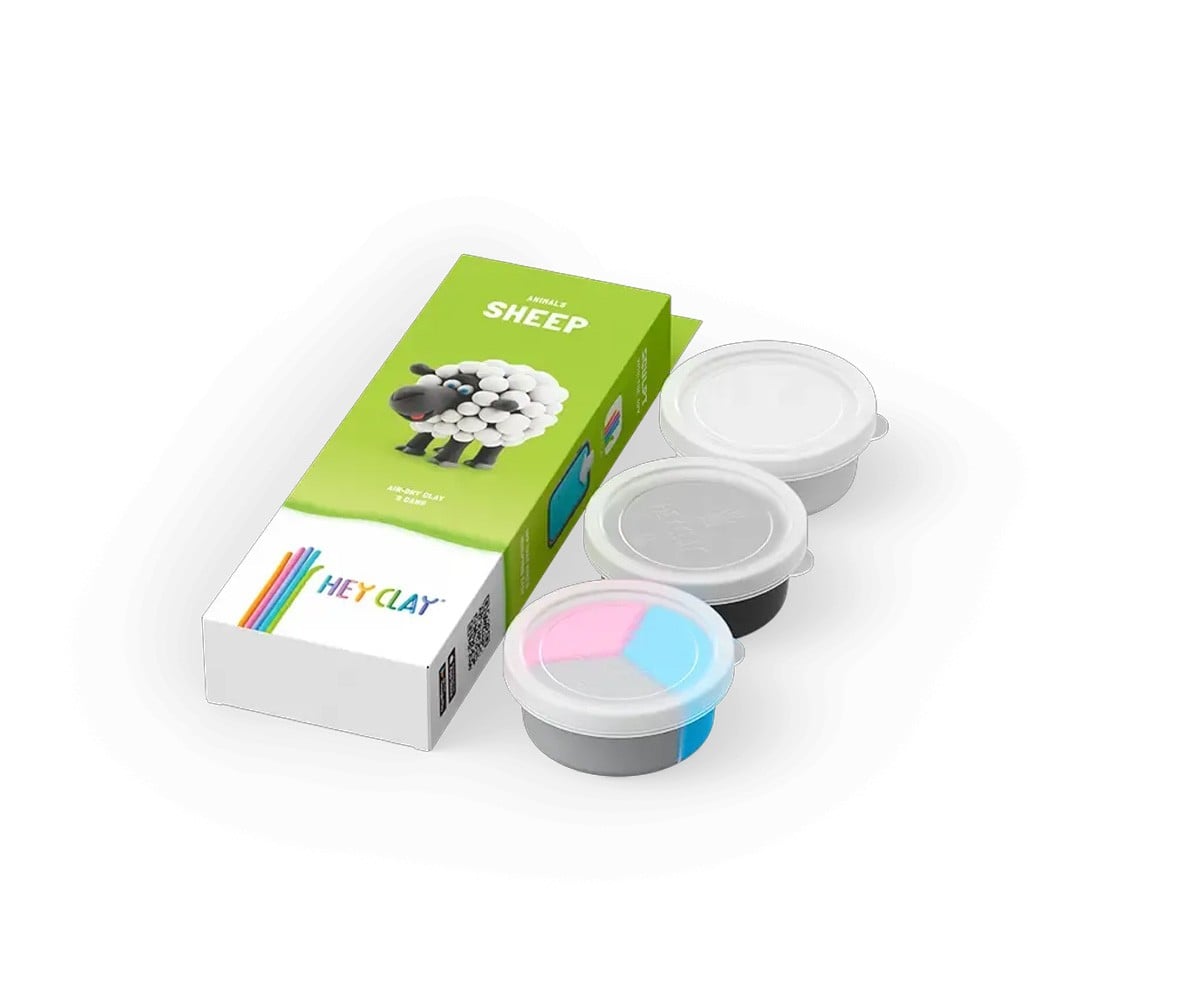 Pâte à Modeler Interactive Mouton (3 pots)