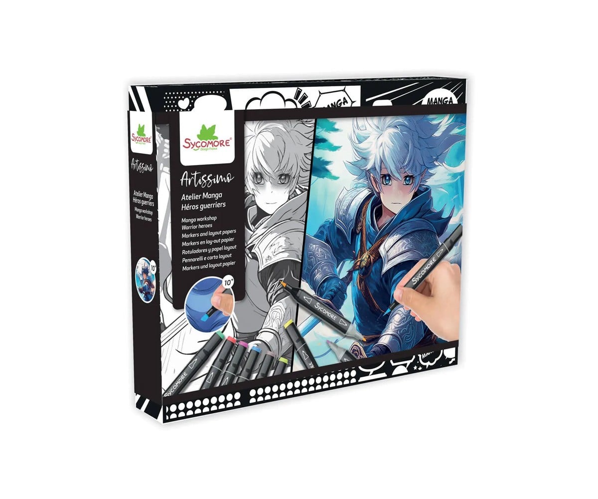 Scatola Creativa Manga Héros Guerriers