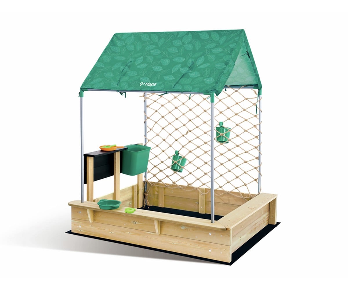 Conjunto de cabine e sandbox