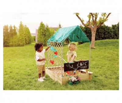 Conjunto de cabine e sandbox