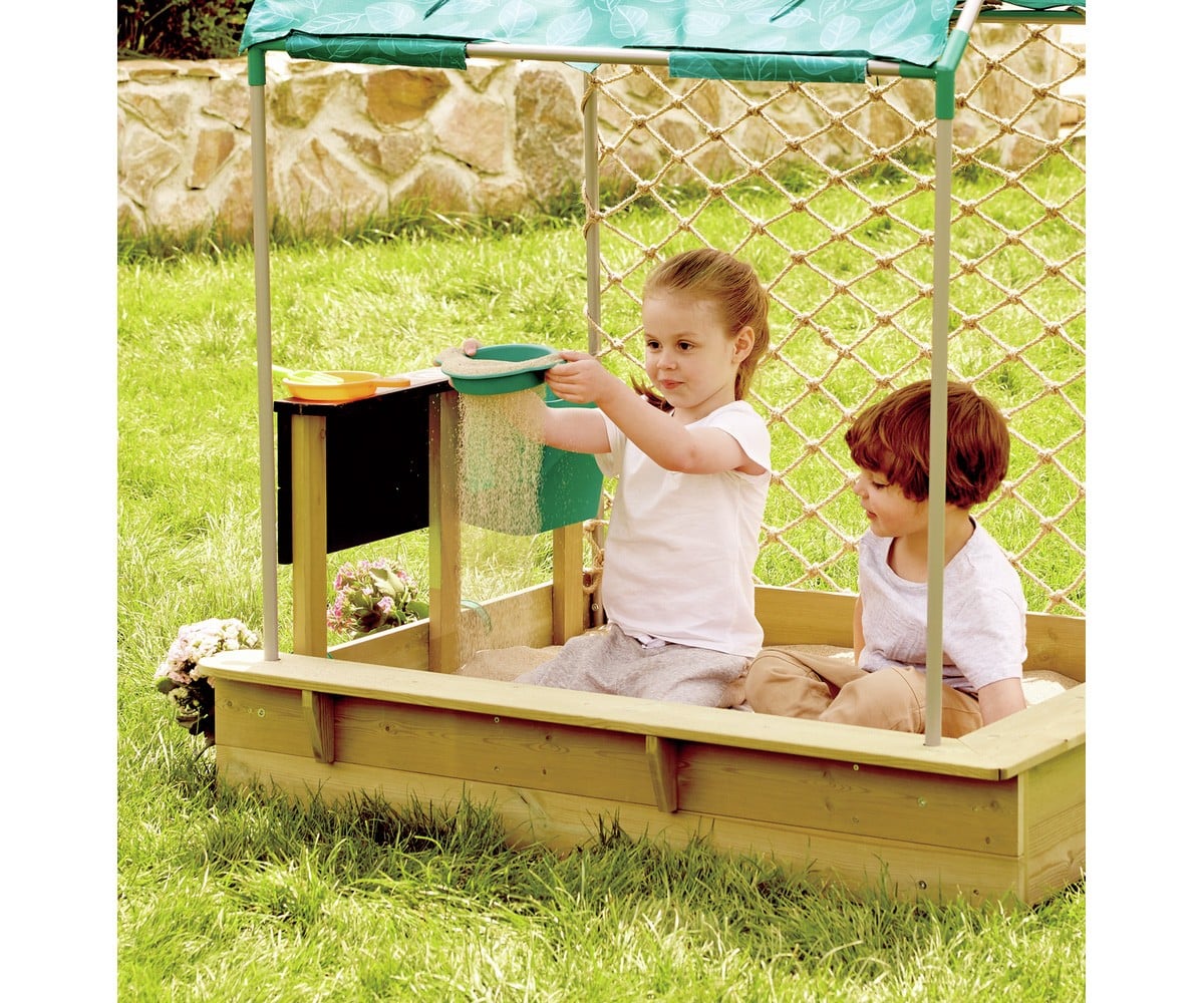 Conjunto de cabine e sandbox