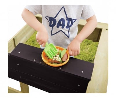 Conjunto de cabine e sandbox