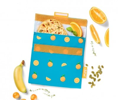 Porta alimentos Snack\'n Go Orange