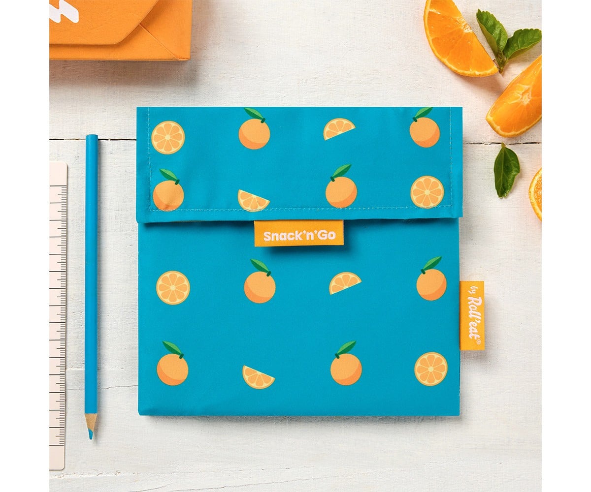 Porta alimentos Snack\'n Go Orange