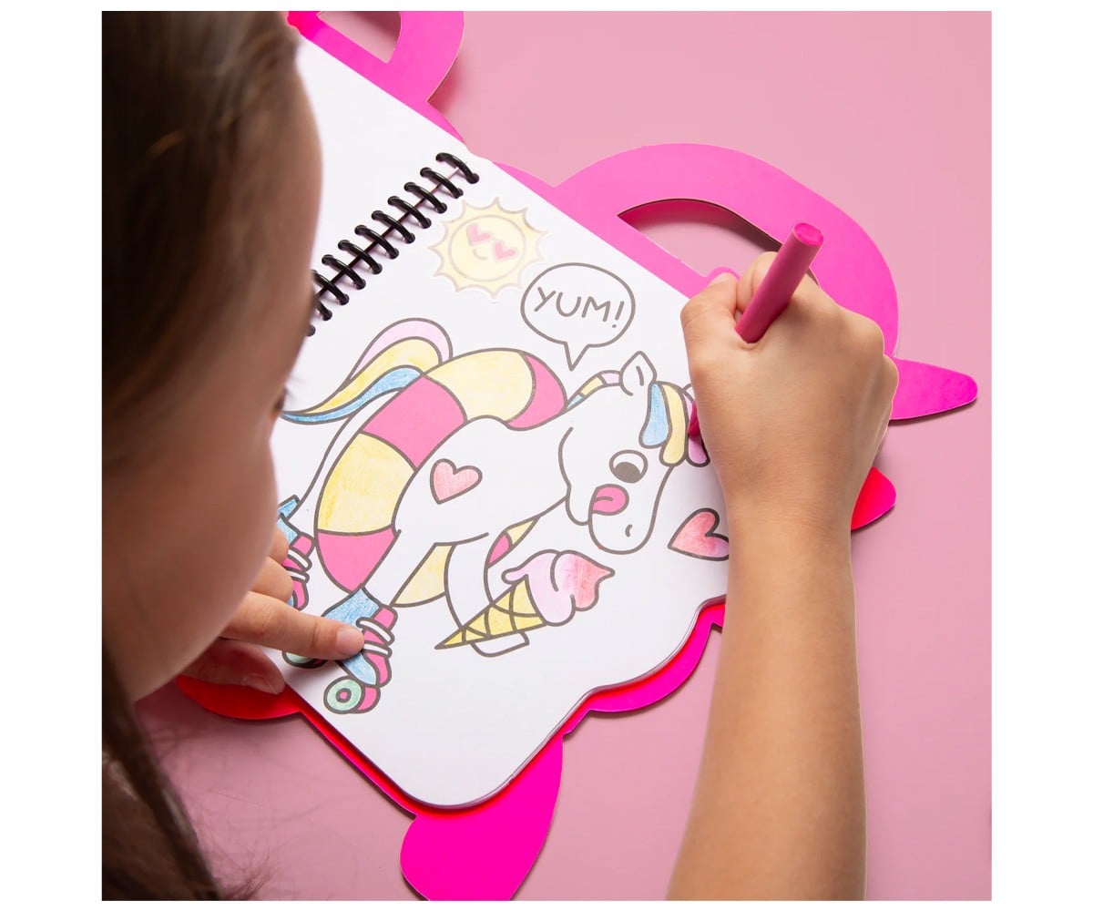 Libro OMY con Pinturas y Pegatinas Lily