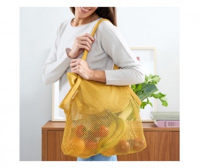 Bolsa Reutilizable 2 en 1 Good'Bag Mustard