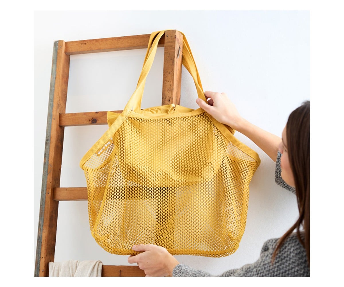 Bolsa Reutilizable 2 en 1 Good'Bag Mustard