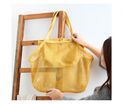 Bolsa Reutilizable 2 en 1 Good'Bag Mustard
