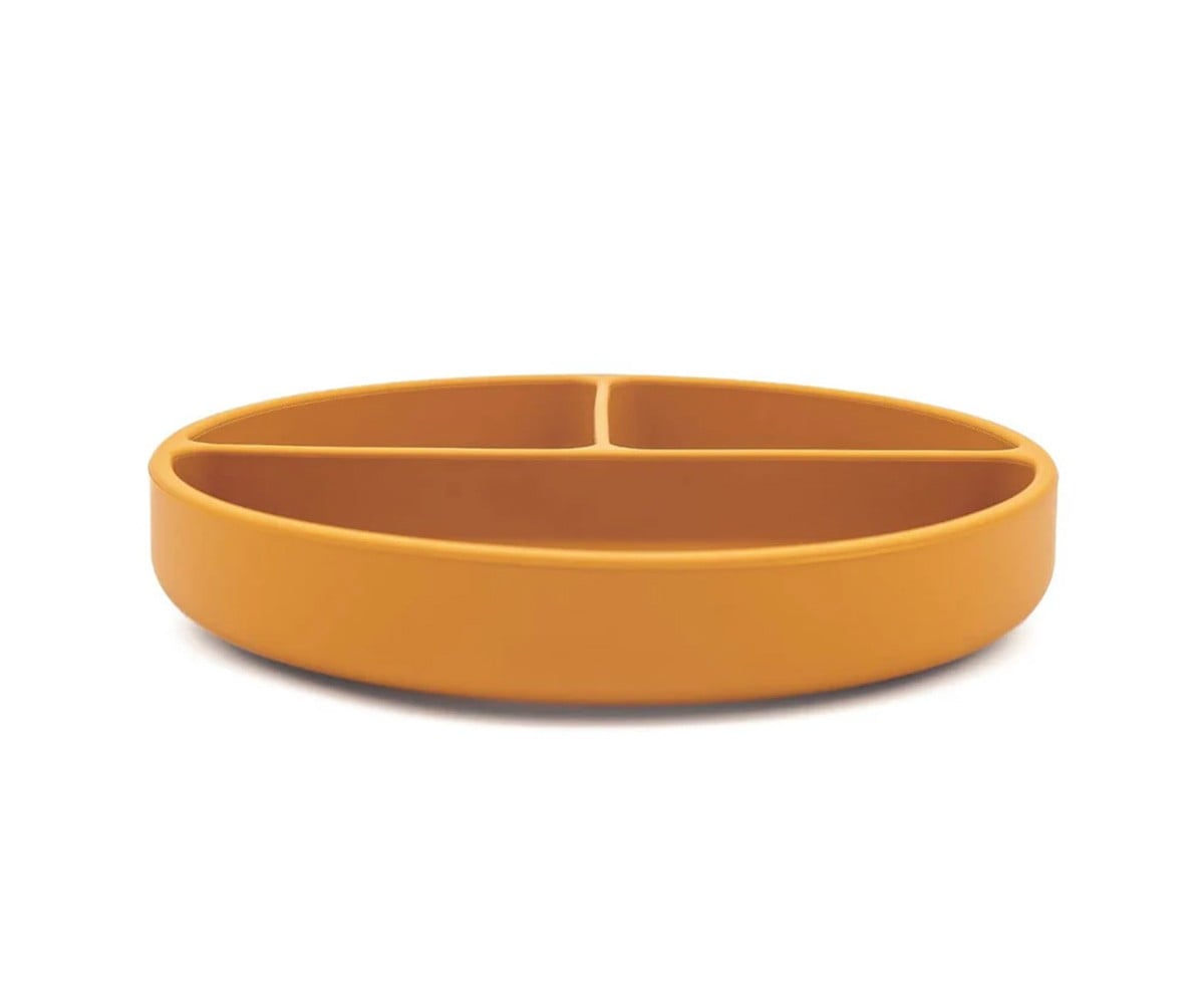 Piatto in Silicone con Scomparti Leone