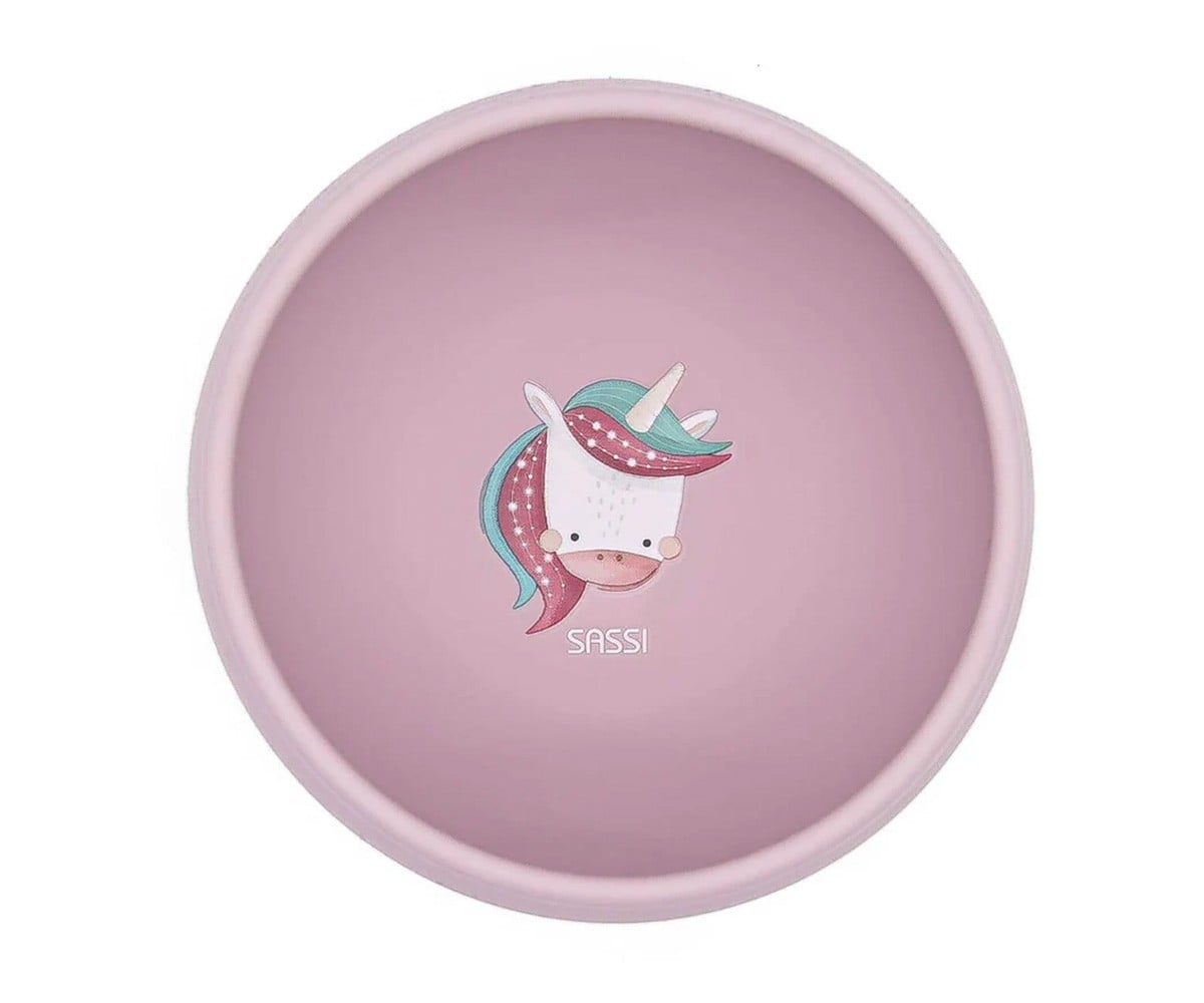 Bowl Ventosa de silicone Unicorn