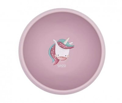 Bowl Ventosa de silicone Unicorn