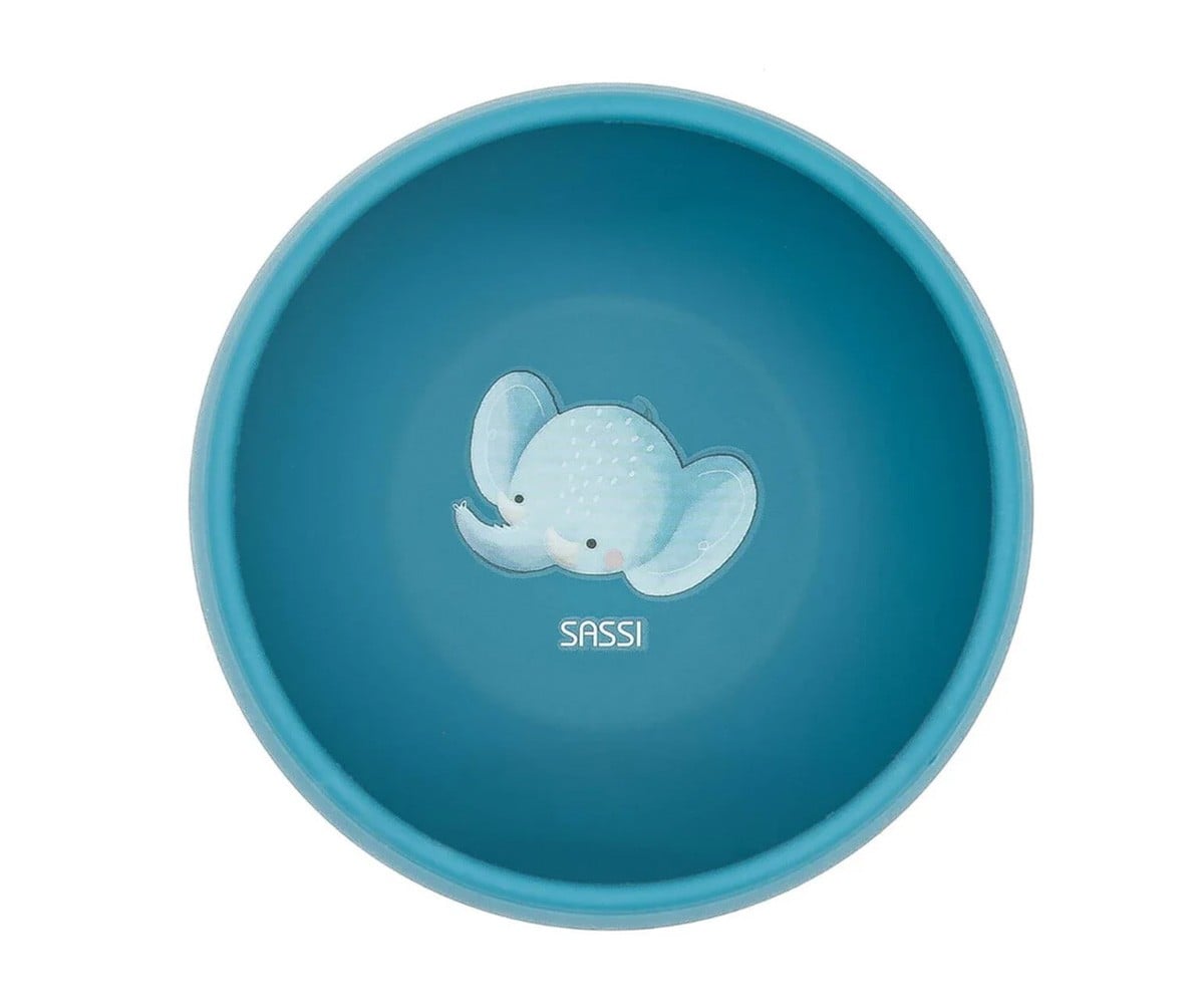 Ciotola Ventosa in Silicone Elefante