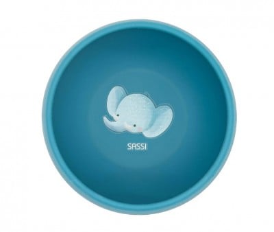 Ciotola Ventosa in Silicone Elefante